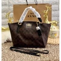 ราคา COACH SMALL KELSEY SATCHEL IN SIGNATURE CANVAS ((28989)) (11601940457)
