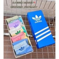 ราคา ถุงเท้า Adidas พาสเทล เอาไปเลย 5 คู่ มาพร้อมกล่อง (22547189847)