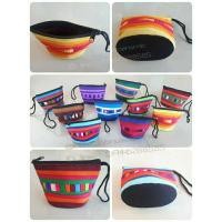 ราคา กระเป๋าผ้าใส่สตางค์ผ้าลีซอ 4.5"×4.5" แบบ1ซิป มีหูห้อย (23047289434)