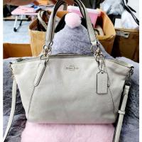 ราคา Coachพัดแท้ หนังแท้สีขาว (14590666516)