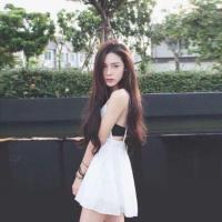 ราคา เดรสสายเดี่ยวชีฟอง (145140963)