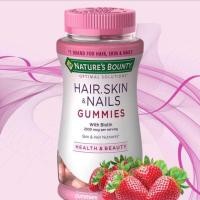 ราคา Nature's Bounty, Optimal Solutions, Hair Skin & Nails Gummies (683773556)