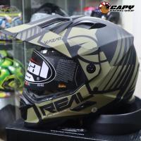 ราคา หมวกกันน็อคยี่ห้อ Real รุ่น Venger ลาย KAZAR สีน้ำตาล (1652600946)