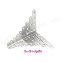 ราคา ราคาต่อชิ้น เหล็กฉากรู ยึดมุม DIY เหล็กฉากสแตนเลส เหล็กฉากยึดมุม DIY เหล็กฉากตัวL เหล็กฉากเจาะรู หนา 2-4 มิล (23477527037)