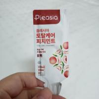 ราคา ยาสีฟันกลิ่นพีช Pleasia natural smiles peach mint total care4g (2158780304)