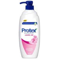 ราคา LeeMart ครีมอาบน้ำ โพรเทค Protex 450ML สบู่อาบน้ำ โพคเทค Protect โปรเทค สูตร บลอสซั่ม สีชมพู ขนาด 450 มล. (16381006718)