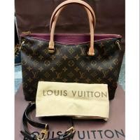 M41241 Louis Vuitton 2014 Monogram Canvas Pallas BB Handbag-Red