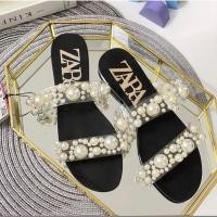 ราคา ✨พร้อมส่งดำ 37✨รองเท้าเเตะมุก ZARA ซิลิโคน2ชั้น (มีกล่องซาร่าถุงผ้า) (8302206512)