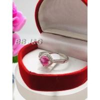 ราคา แหวนเงินแท้พลอยชมพูทัวร์มาลีน (3749018970)