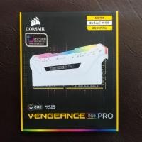 ราคา Ram RGB Corsair Vengeance Pro White DDR4 2666Mhz 16gb (8gbx2) (4040001483)