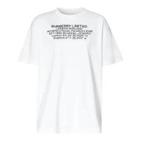 ราคา เสื้อยืดแขนสั้นลายลิมิเต็ด อิดิชั่น สีขาว แบรนด์ Burberry T-Shirt รุ่น Burberry Limited London T-Shirt White Size XS (16521269676)