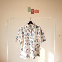ราคา เสื้อฮาวาย ชาย / เสื้อฮาวาย หญิง เสื้อเชิ้ตสไตล์เกาหลี UNS40 (9157129679)