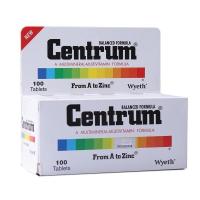 ราคา Centrum A-Zinc 100 เม็ด (54497766)