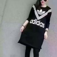 ราคา Set 2 ชิ้น เดรสแขนยาว สกรีน adidas (139892182)