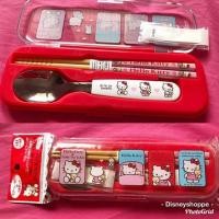 ราคา (New) เซ็ทช้อนตะเกียบ Hello kitty ปี 2003 350 sanrio (1741947266)