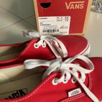 ราคา Vans Authentic Red มือสอง 38 แท้100%พร้อมกล่อง+ป้ายราคา (3611140420)