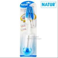 ราคา แปรงล้างขวดนมและจุกนมหมุนได้360 องศา ยี่ห้อ NATUR (5218972558)