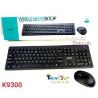 ราคา OKER ชุดคีบอร์ดเมาส์ไร้สาย Wireless Keyboard Mouse Combo Set รุ่น K9300 (1874744344)