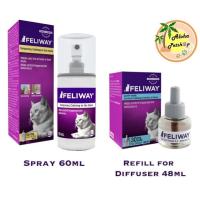 ราคา ต้องเลือก! FELIWAY Sprayหรือ Refill สำหรับ Diffuser แบบRefill คุณลูกค้าต้องมีปลั๊กFeliway อยู่ (479454428)