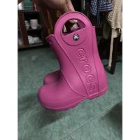 ราคา รองเท้าบูทลูกสาวCrocsแท้สภาพดีมากก (4163928869)