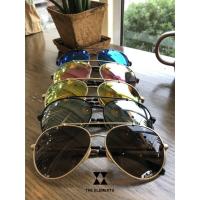 ราคา MERCURY แว่นกันแดดเลนส์ปรอท Polarized ทรงนักบิน Aviator วัสดุTitanium ขาแว่นไม้แท้ จัดส่งฟรี (1832166295)