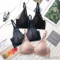 ราคา ชุดชัน้ ใน☜Sexy!!! เสื้อในลูกไม้ ชุดชั้นในลูกไม้ตะขอหน้า เสื้อในไร้โครง งานสวย ส่งไวมาก (8133413749)