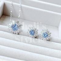 ราคา ต่างหู สร้อยคอ Swarovski Sunshine collection (16480954616)