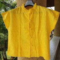 ราคา #เสื้อลูกไม้สีเหลือง (2168752578)