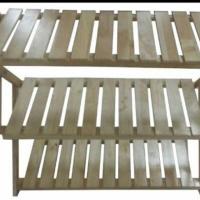 ราคา ชั้นวางรองเท้าไม้ยางพารา 3 ชั้นพับได้ (4842561937)