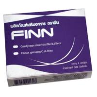 ราคา FINN ผลิตภัณฑ์เสริมอาหารผู้ชาย ของแท้ 100 % 4 เม็ด 1 กล่อง (7195162263)