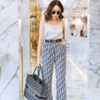 ราคา กางเกงdior งานทอลายทั้งตัว ทรงขากระบอกเล็ก (5607923640)