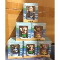 ราคา เซ็ทพวงกุญแจ Key ring Starbucks ลาย ทหารเรือ นักพายเรือ ชาวฮาวาย Sailor Boater Hawaii Starbucks Series สะสม ครบ 3 แบบ (6817410716)