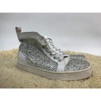 ราคา Christian louboutinรองเท้ามือสอง ผ้าใบผู้หญิงหุ้มข้อ สวยมาก (19616907761)