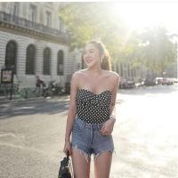 ราคา เกาะอกหัวใจสีกรม แบบzara (7565047075)