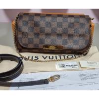 ราคา LOUIS VUITTON FAVORITE PM DAMIER 2018 (13454356012)