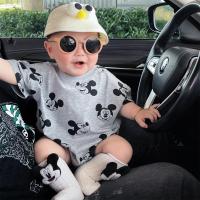 ราคา ชุดบอดี้สูท รอมเปอร์ แขนสั้น ลายมิกกี้เมาส์ น่ารัก โอเวอร์ไซซ์ ฤดูร้อน สําหรับเด็กทารกแรกเกิด ผู้ชาย ผู้หญิง 0-24 เดือน (19388189245)