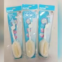 ราคา [ลด70ใส่โค้ดDDAUGHYK3,INCPAY88]แปรงล้างขวดนม รุ่นฟองน้ำ เนเจอร์/หาดใหญ่ผลิตภัณฑ์เด็ก- ของเตรียมคลอดครบวงจร Hykids (5375437758)