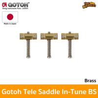 ราคา Gotoh In-Tune BS Brass Saddle SET (3pcs) for Telecaster แซดเดิ้ลเทเล Made in Japan (12114904239)