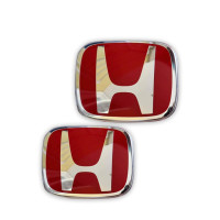 ราคา โลโก้ H แดงหน้า-หลัง ของแท้ (7260957646)