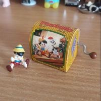 ราคา กล่องดนตรี Pinocchio งาน The Walt Disney Company , Tokyo Disneyland. กล่องเพลง แบบมือหมุนๆ (5100126996)