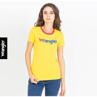 ราคา Wranglerเสื้อยืดคอกลมผู้หญิงสีเหลืองไซร์M (8327348765)