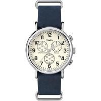ราคา Timex นาฬิกาข้อมือ รุ่น ROUND ST CASECREAM CHRONO (284813981)