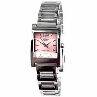 ราคา Casio นาฬิกาข้อมือ รุ่น LTP-1283D-4A - Silver/Pink (643847938)