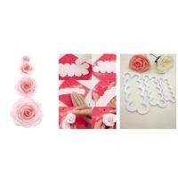 ราคา พิมพ์กด ดอกไม้ กุหลาบ ฟองดอง พลาสติก (21761569738)