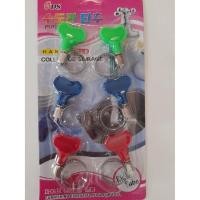 ราคา เข็มขัดรัดสายยาง เข็มขัดรัดท่อ ห่วงรัดสายยาง 1/แพ็ค 6 ชิ้น (คละสี) (21400246464)