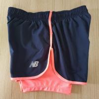 ราคา กางเกงกีฬา ขาสั้น New Balance 2-in-1 มีซับในสีสดใส (1492225782)