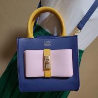 ราคา กระเป๋าLYN สีน้ำเงิน เหลือง ชมพู(มือ1) (22019503065)