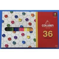 ราคา สีไม้ยาว 36 แท่ง 36 สี คอลลีน 775 (8103254926)