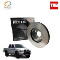 ราคา Compact Brakes จานเบรค จานดิสเบรคหน้า สำหรับ Ford Ranger 4x2 ตัวสูง 4X4 ตัวเตี้ย ฟอร์ดเรนเจอร์ ปี 1998-2006 จานขนาด 273มิล (13172280855)