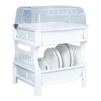 ราคา ชั้นคว่ำจานพลาสติก 2 ชั้น พร้อมฝาครอบ PICNIC WARE 3838 (11804091988)